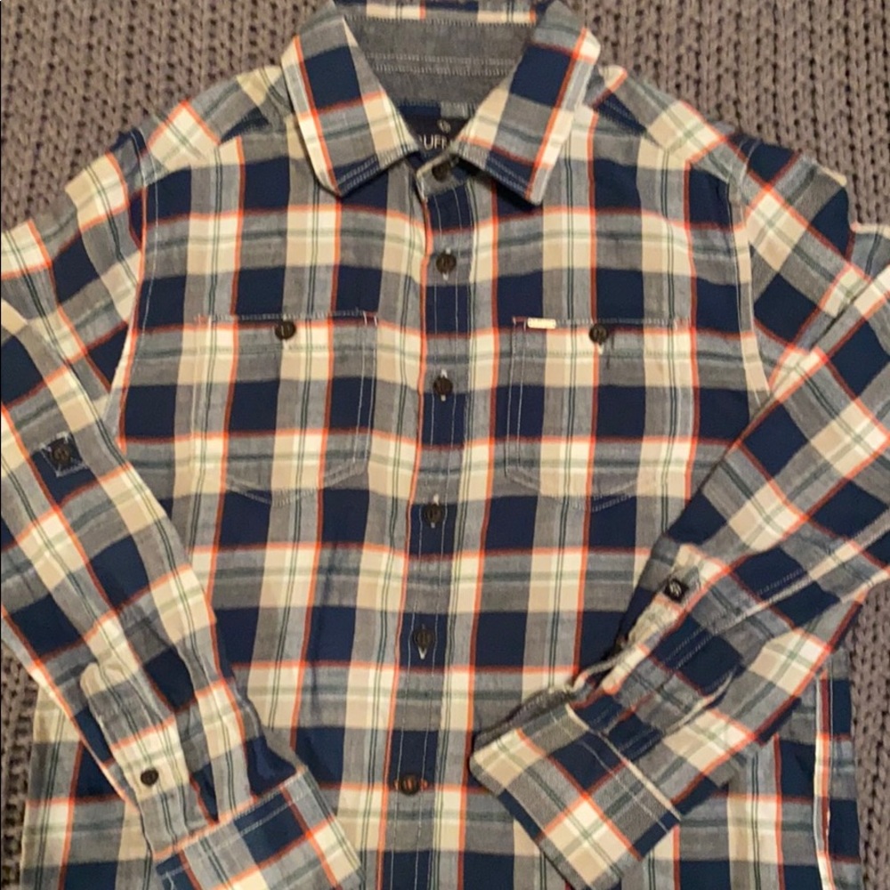 Buffalo David Bitten Boys Plaid Button Up